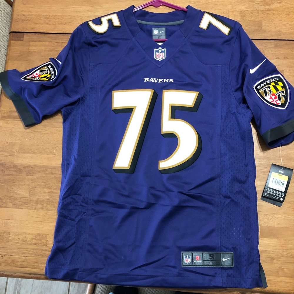 Stitched (patched) ravens Ogden jersey. Nike.